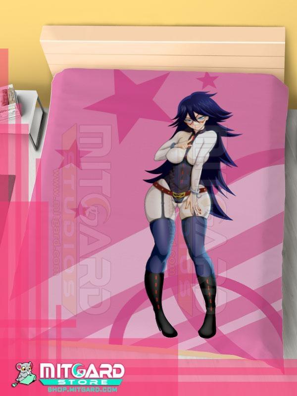 MY HERO ACADEMIA Nemuri Kayama / Midnight - Bed Sheet or Duvet Cover Anime videogame - Flat bed sheet / 120cm x 200cm / Poplin - 3